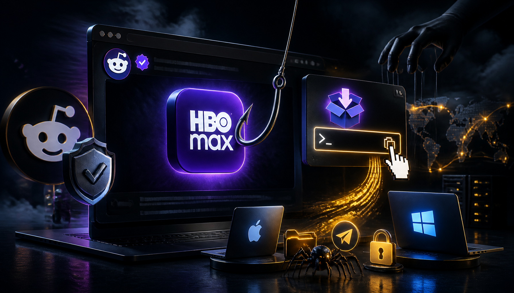 Przejęte konto HBO Max i pułapka ClickFix