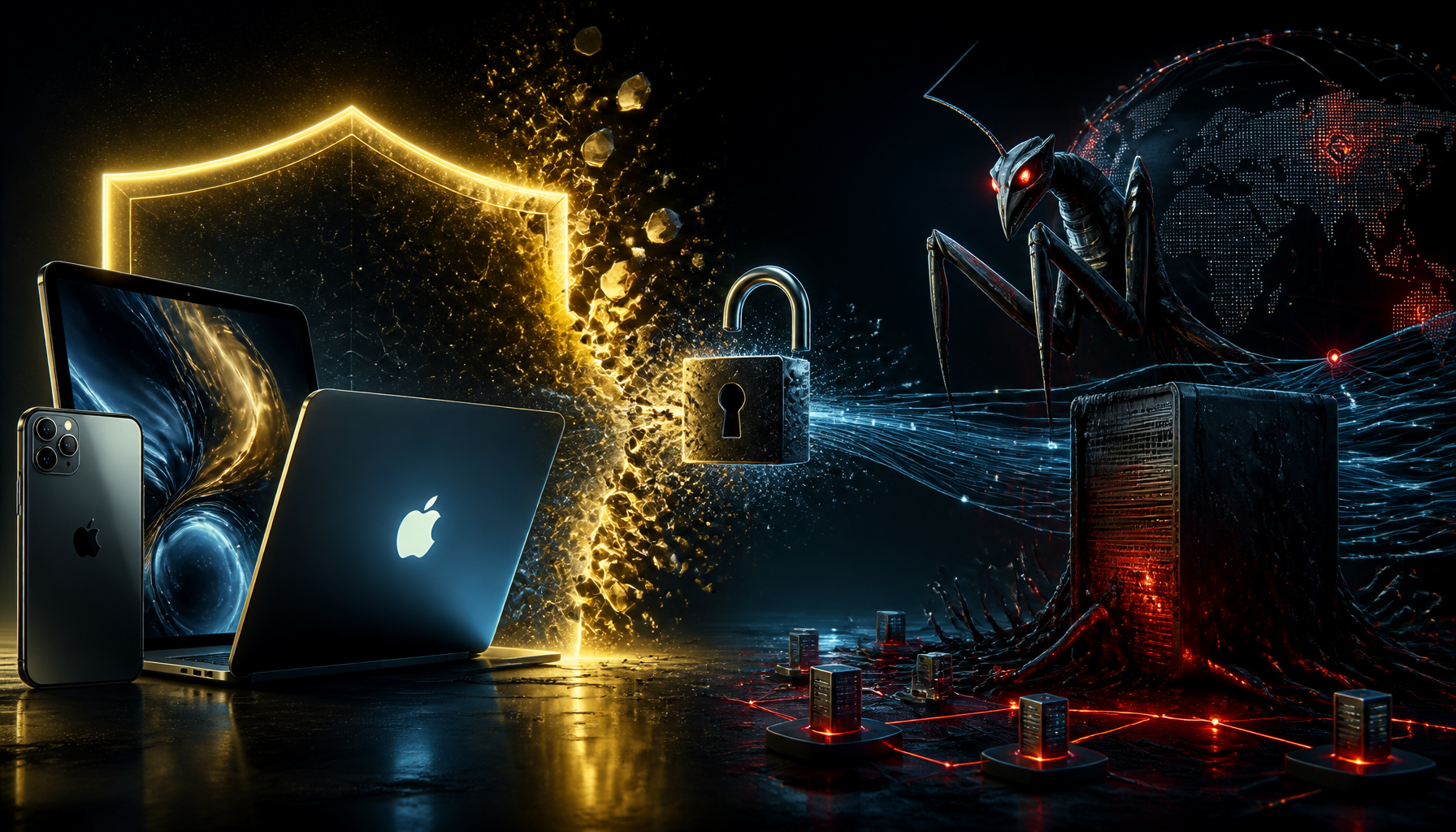 Apple łata flawę, a hakerzy wracają do NeedyMantis